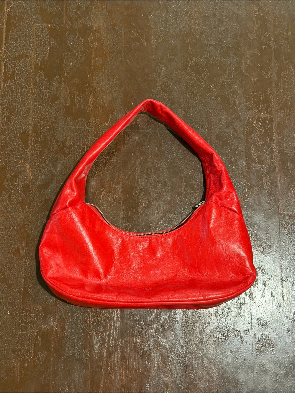 Urban sophistication red chili Shoulder Hobo Bag